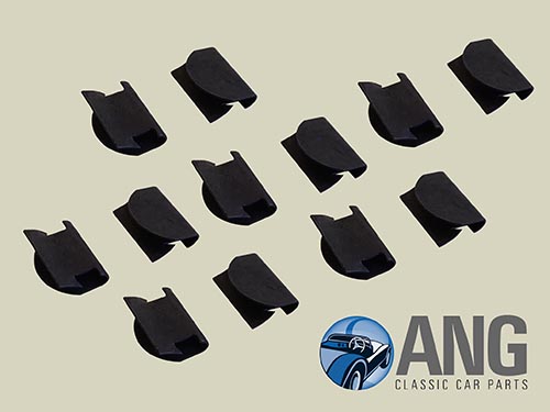 TRIM EDGE FITTING CLIPS (10) ; XJ6 SERIES 1, 2 & 3