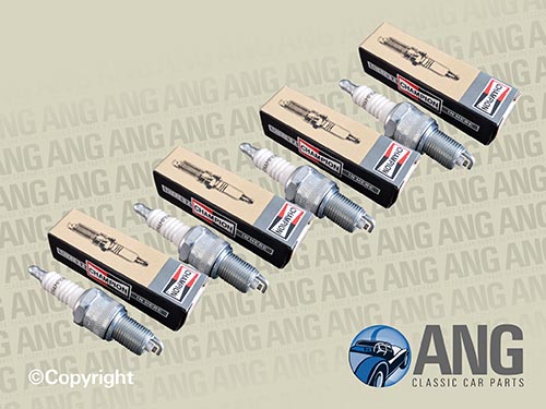 CHAMPION N12YC SPARK PLUGS (4) ; SERIES III 2.25 PETROL (1971-1985)