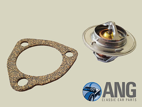 THERMOSTAT & GASKET (88 DEG) ; MGB, MGB-GT