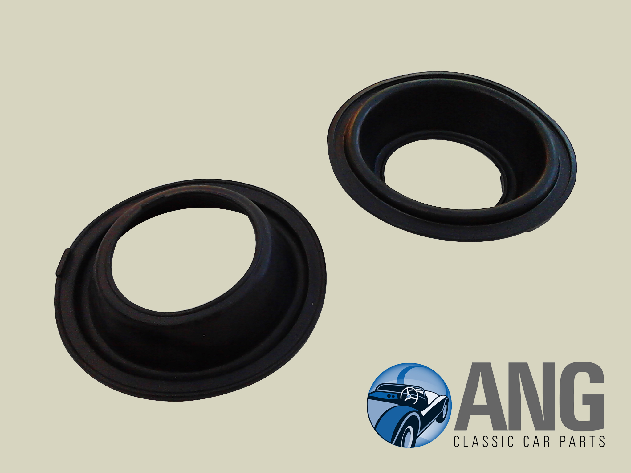 CARBURETTOR DIAPHRAGMS (2) ; E-TYPE SERIES I, II & III