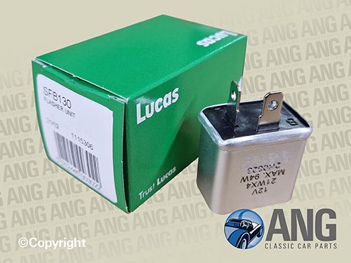LUCAS HAZARD FLASHER RELAY ; TR6 (1968-1972)