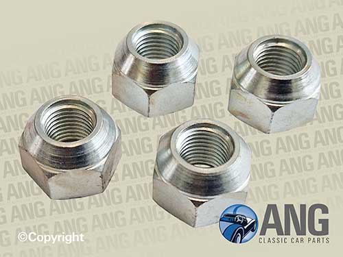 STEEL ROAD WHEEL NUTS (4) ; MARINA 10cwt VAN, ITAL 575 VAN