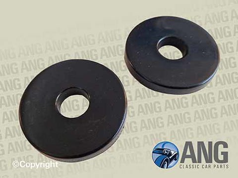 WINDOW WINDER HANDLE ESCUTCHEONS (2) ; GT6 MkIII