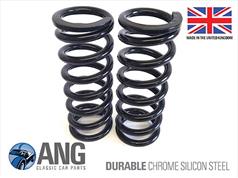 UPRATED FRONT ROAD SPRINGS (SILICON CHROME) ; MGA TWIN CAM, MkII DELUXE
