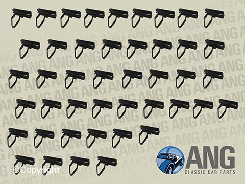 DOOR TRIM PANEL FITTING CLIPS (44) ; VITESSE
