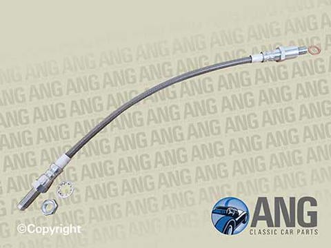 REAR BRAKE HOSE (STAINLESS STEEL) ; TR4