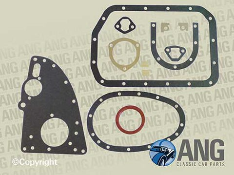 ENGINE BOTTOM END GASKET SET & CRANKSHAFT OIL SEAL ; HERALD 13/60