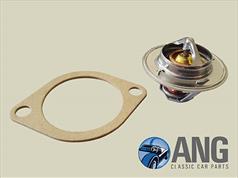 THERMOSTAT & GASKET (88 DEG) ; TR4, TR4A