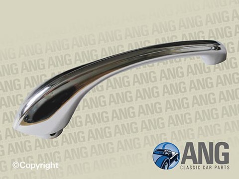 CHROME INTERIOR DOOR RELEASE HANDLE ; TR4, TR4A