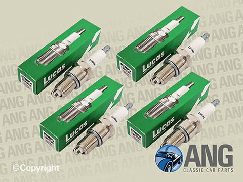 LUCAS N9Y SPARK PLUGS (4) ; HERALD 1250 & 13/60