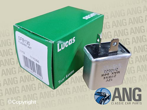 LUCAS HAZARD FLASHER RELAY ; E-TYPE S2, S3 (1968-1974)
