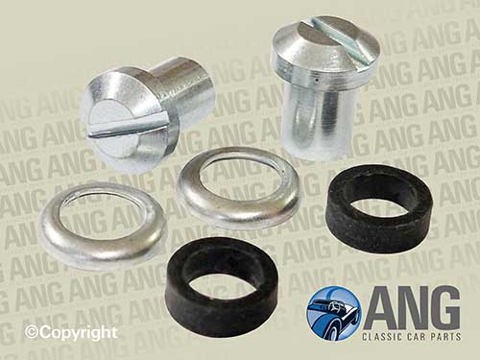 ROCKER COVER FITTING TUBE NUT KIT ; MIDGET 1500 (1976-1979)