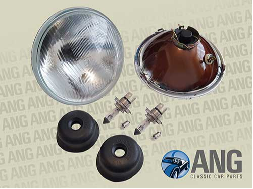 H4 7&quot; HALOGEN HEADLAMPS & BULBS ; ROBIN Mk1, REGAL
