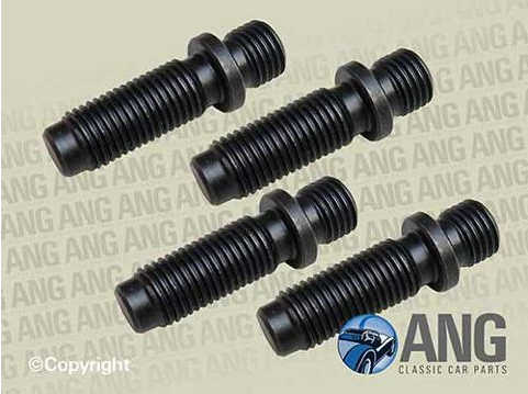 ROAD WHEEL STUDS (STEEL WHEELS) x 4 ; TR4 (REAR WHEELS)