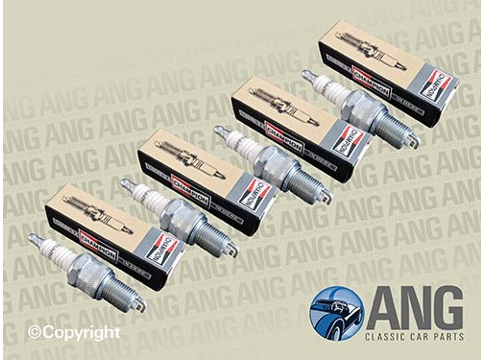 CHAMPION N12YC COPPER CORE SPARK PLUGS x 4 ; TR7