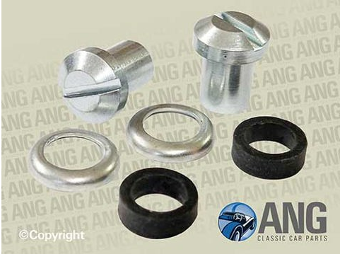 ROCKER COVER FITTING TUBE NUT KIT ; MIDGET 1500 (1976-1979)