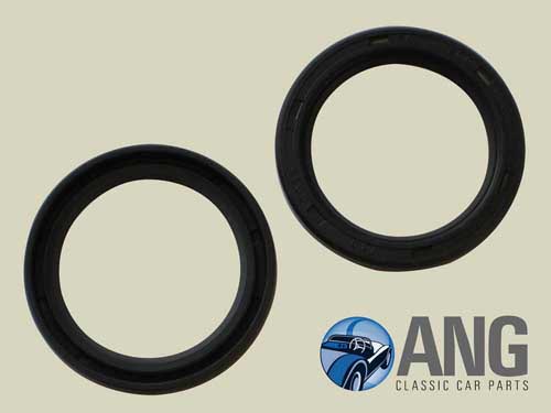 REAR AXLE OIL SEALS x 2 ; ROBIN, RIALTO, KITTEN, FOX