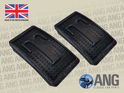 PEDAL RUBBER PADS x 2 (BRAKE & CLUTCH) ; SPITFIRE MkI, II & III