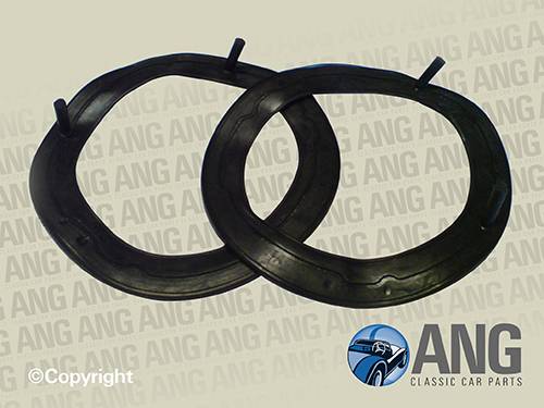 HEADLAMP RUBBER SEALS x 2 ; XJ6, XJ12 (OUTER)