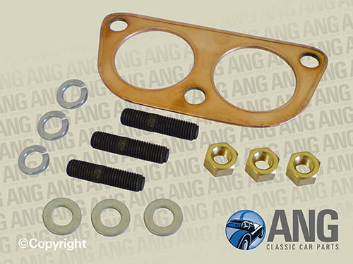 EXHAUST TO MANIFOLD STUD, NUT & GASKET KIT ; SPITFIRE 1500