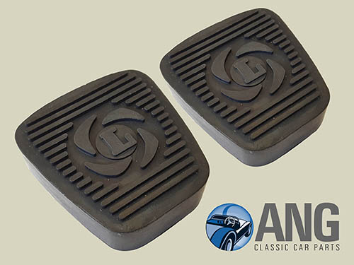 PEDAL RUBBER PADS (BRAKE & CLUTCH) x 2 ; TOLEDO, 1500, 1500TC