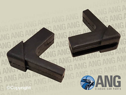 QUARTER LIGHT CORNER RUBBER SEALS (2) ; MGB, MGB-GT &#39;62-&#39;69
