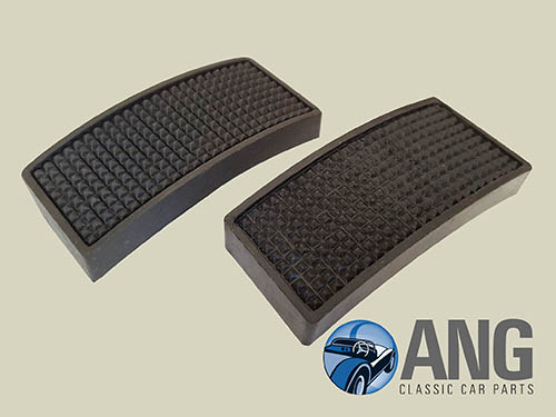 PEDAL RUBBERS (BRAKE & CLUTCH) ; 100/4, 100/6, 3000 BN1-BJ8