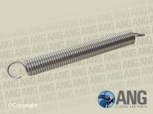BONNET CATCH PLATE RETURN SPRING ; MGB, MGB-GT, MGB-GT V8