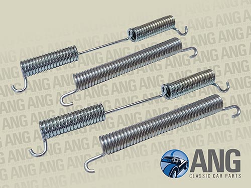 REAR BRAKE SHOE RETAINING SPRINGS ; TR5, TR250