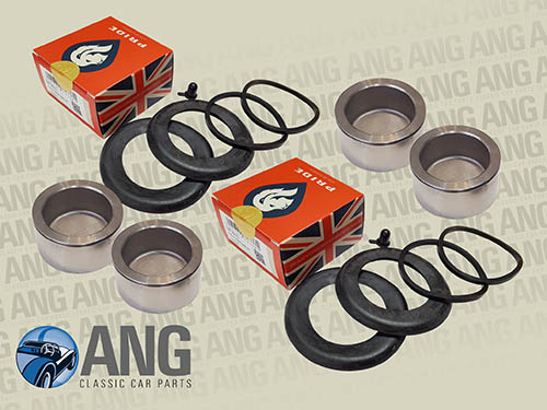 FRONT BRAKE CALIPER PISTONS & SEALS KIT ; 3000 MkIII BJ (26075&gt;)
