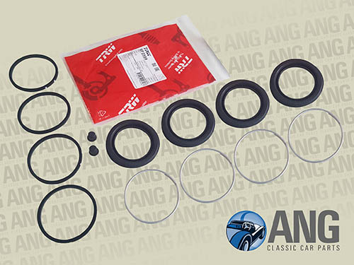 FRONT BRAKE CALIPER SEALS KIT (TRW) ; P6 2000, 2200 SC, TC '66-'72