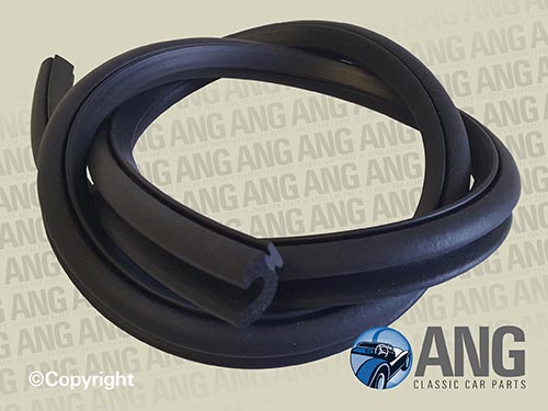 SOFT TOP HEADER RAIL SEAL ; TR6