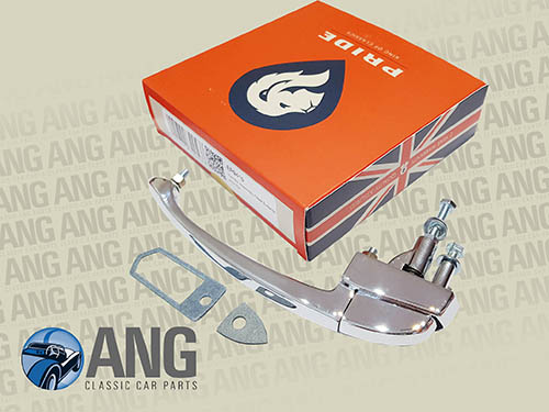CHROME EXTERNAL DOOR HANDLE & FITTINGS ; TR6