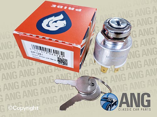 IGNITION SWITCH, BARREL & KEYS ; ELAN S1, S2, S3 (1962-1971)