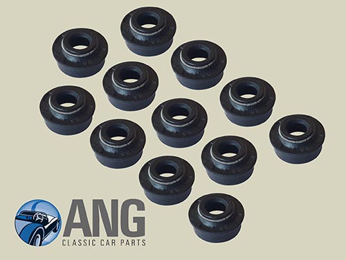 VALVE STEM OIL SEALS x 16 (ESSEX V6) ; 3000M, 3000S, TAIMAR, TUSCAN V6