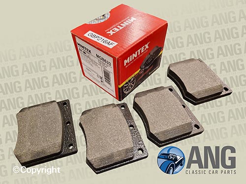 BRAKE PAD SET (MINTEX) ; TR6 (CP76095&gt;) (1972-1976)