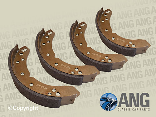 REAR BRAKE SHOE SET ; SPITFIRE