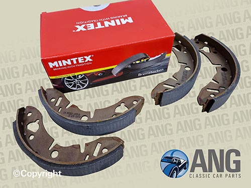 BRAKE SHOES SET (REAR) ; SPRITE & MIDGET (1964-1979)