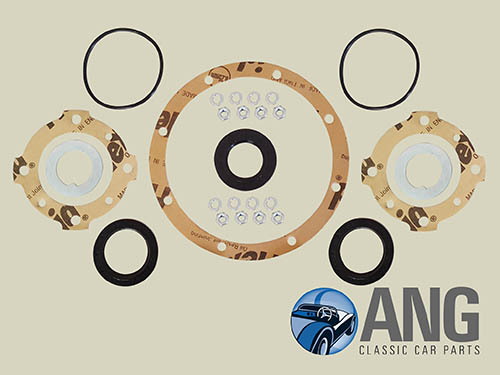 DIFFERENTIAL & AXLE SHAFT OIL SEALS KIT ; MIDGET & SPRITE