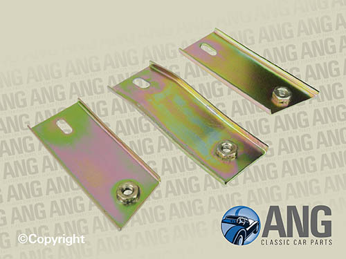 RADIATOR GRILLE MOUNTING BRACKETS ; MGB, MGB-GT, MGB-GT V8