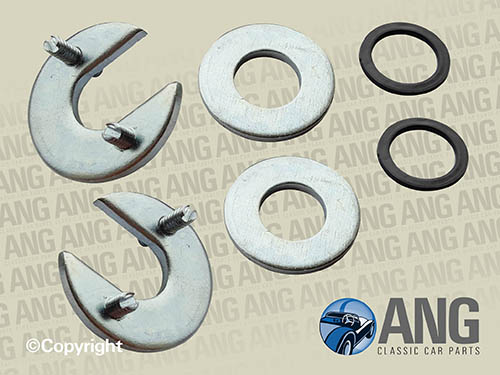 DOOR LOCK BARREL CLIPS (CAR SET) ; TR6