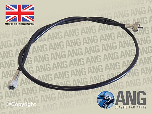 SPEEDOMETER CABLE (45") ; MGB ROADSTER >'63, MGB-GT (AUTO) '67-'76