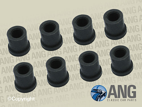 REAR SPRING SHACKLE PIN BUSHES (8) ; MIDGET & SPRITE '63>