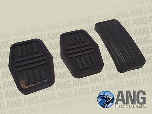 CLUTCH, BRAKE & ACCELERATOR PEDAL PADS (3) ; MARINA & ITAL