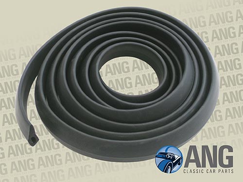 BOOT LID RUBBER SEAL (CHANNEL TYPE) ; TR2, TR3 & TR3A
