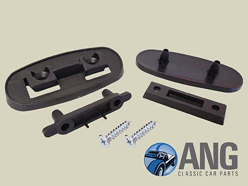 DOOR MIRROR FITTING KIT (1 SIDE) ; MIDGET & SPRITE