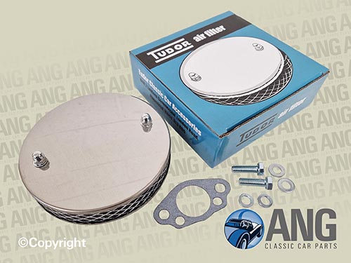 PANCAKE HS2 AIR FILTER & GASKET (1) ; A30, A35 & A40 FARINA