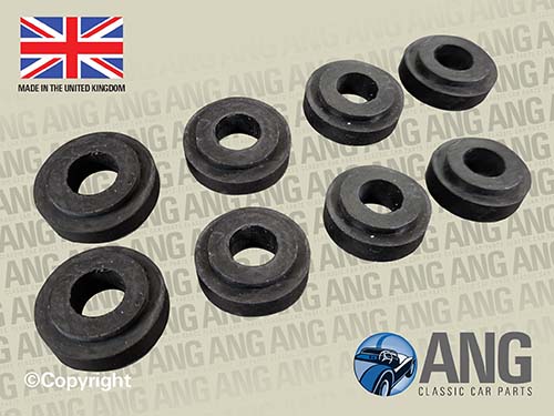 GEARCHANGE HOUSING TO GEARBOX MOUNTING BUSHES (LT77) ; 90/110, DEFENDER