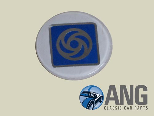 STEERING WHEEL HORN PUSH CENTRE BADGE ; SPITFIRE 1500 (TO FH130000)