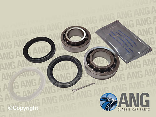 FRONT WHEEL BEARING KIT ; CLASSIC MINI &#39;59-&#39;92 (DISC BRAKES)